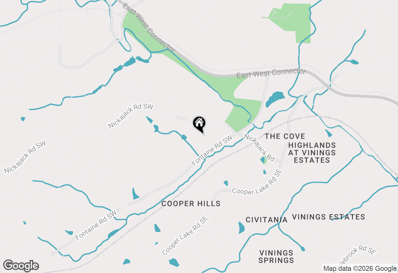 Map of 156 Settendown Trail Se, Mableton, GA 30126