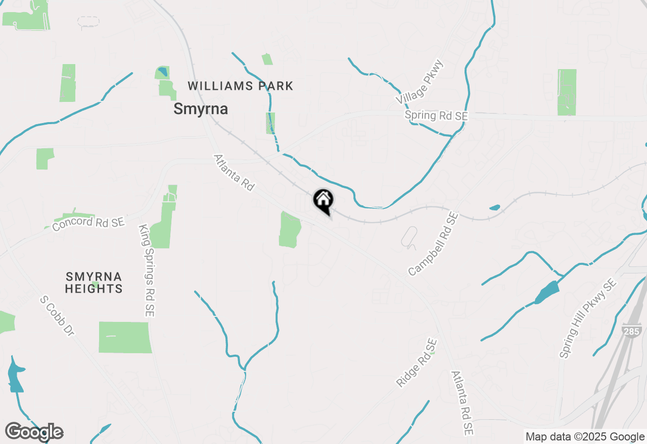 Map of 0 Park Avenue Se, Smyrna, GA 30080