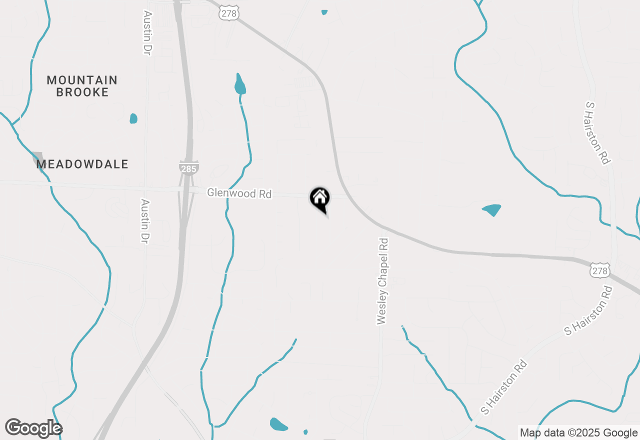 Map of 1894 Oak Valley Road, Decatur, GA 30035