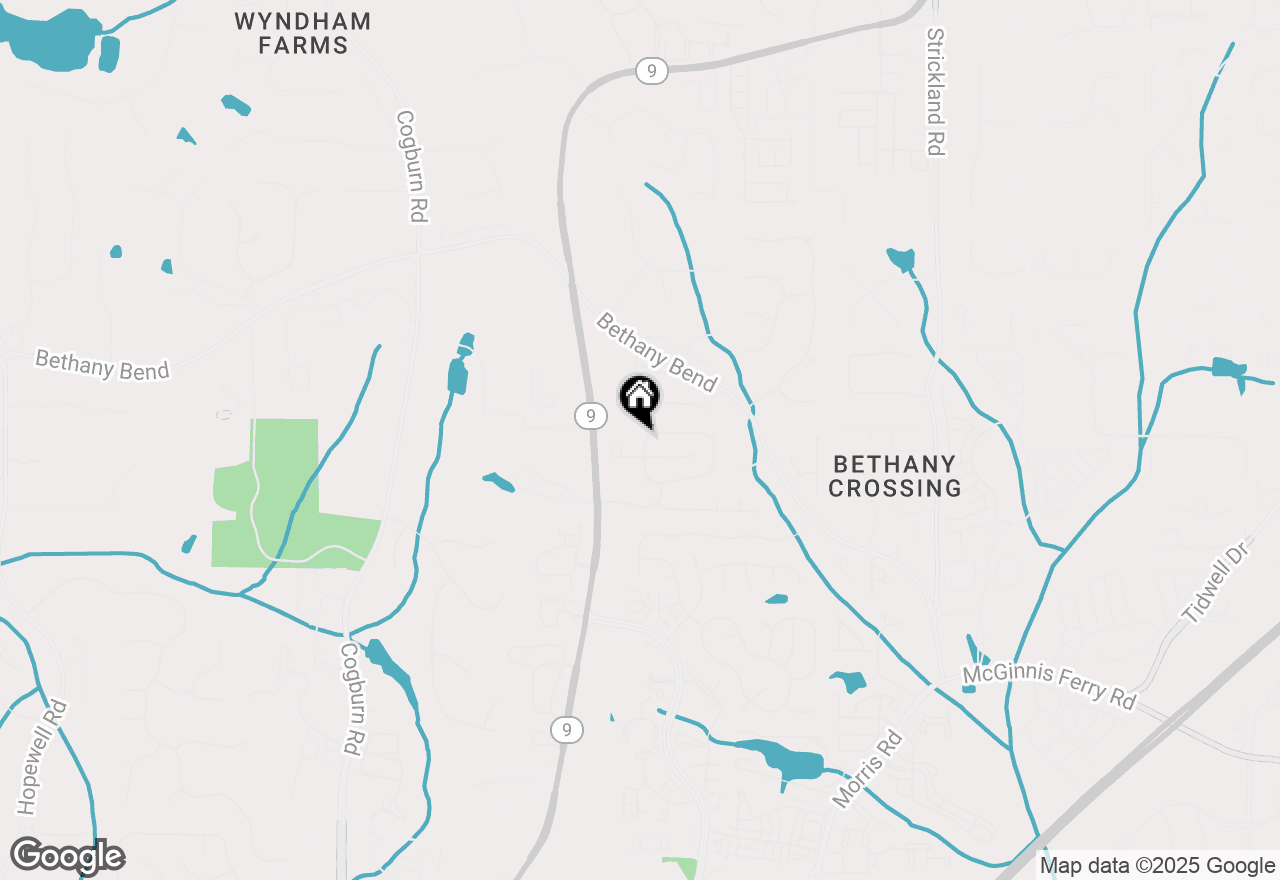 Map of 13638 Weycroft Circle, Alpharetta, GA 30004