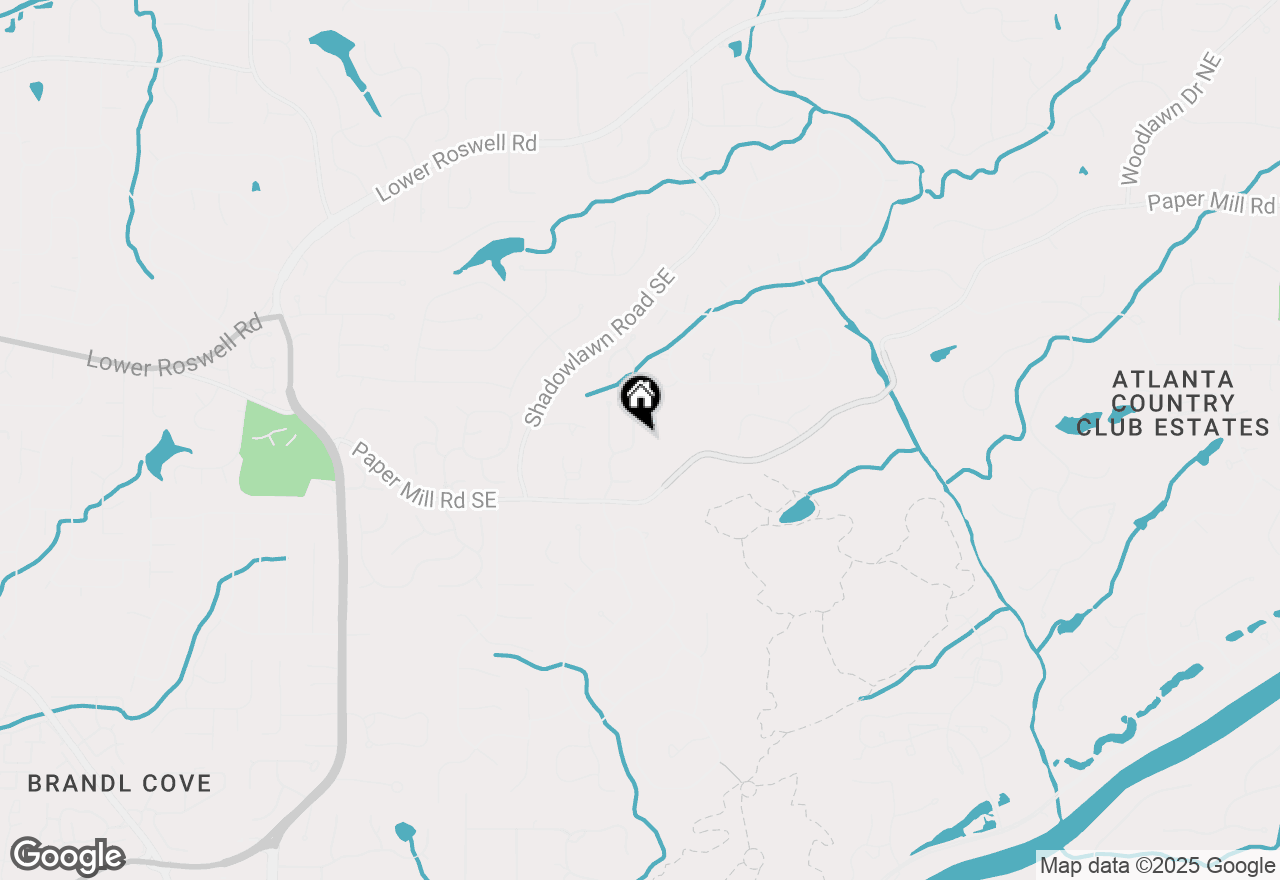 Map of 443 Langley Oaks Drive, Marietta, GA 30067