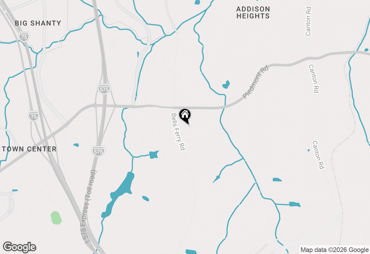 Map of 159 Kendrick Farm Lane, Marietta, GA 30066