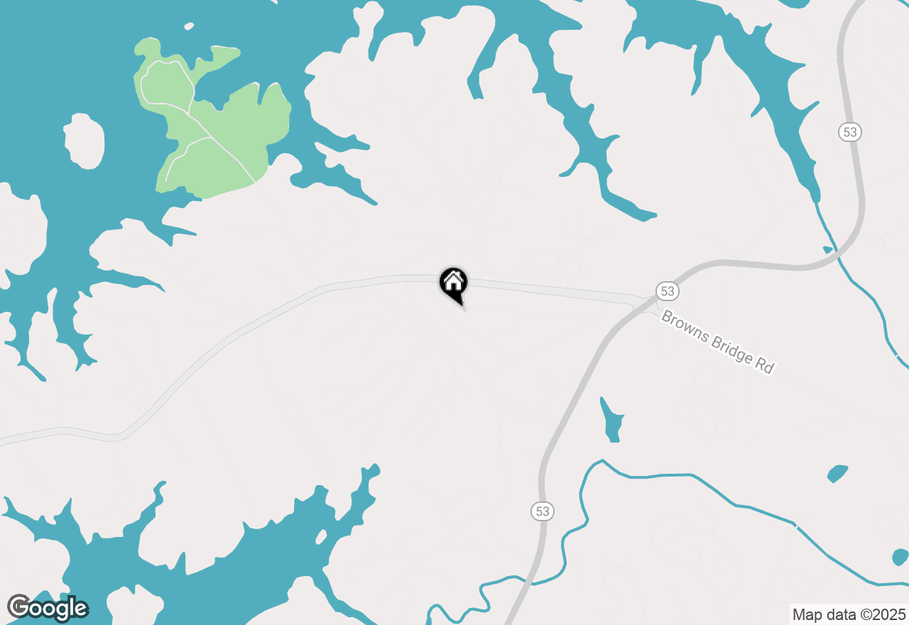 Map of 3121 Esther Drive, Gainesville, GA 30504