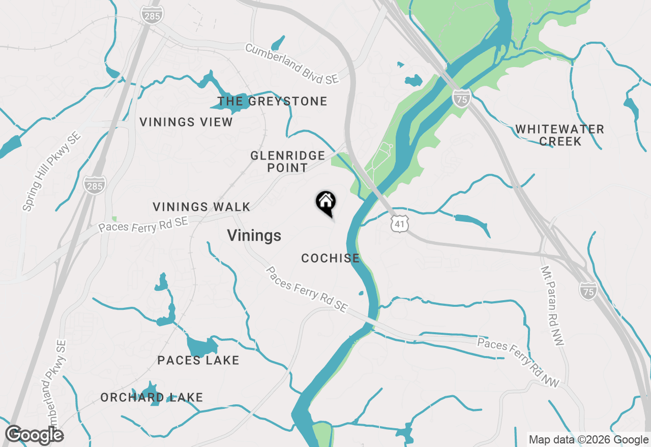 Map of 3275 Laramie Drive Se, Atlanta, GA 30339
