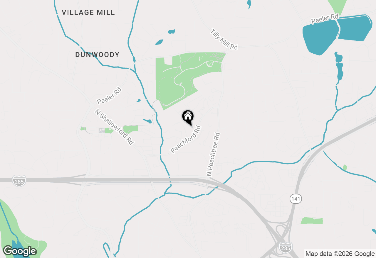 Map of 501 Dunbar Drive, Atlanta, GA 30338