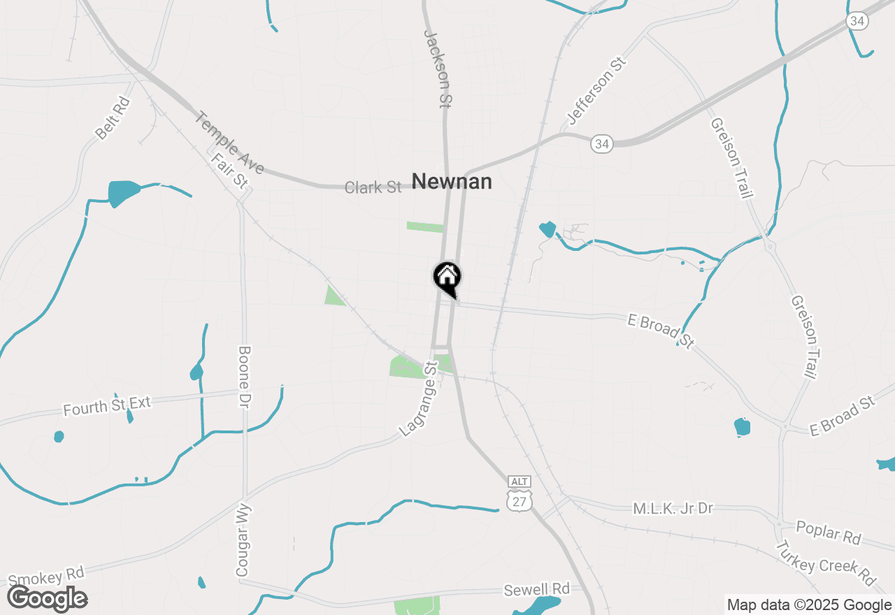 Map of 36 South Court Square #SUITE 100, Newnan, GA 30263