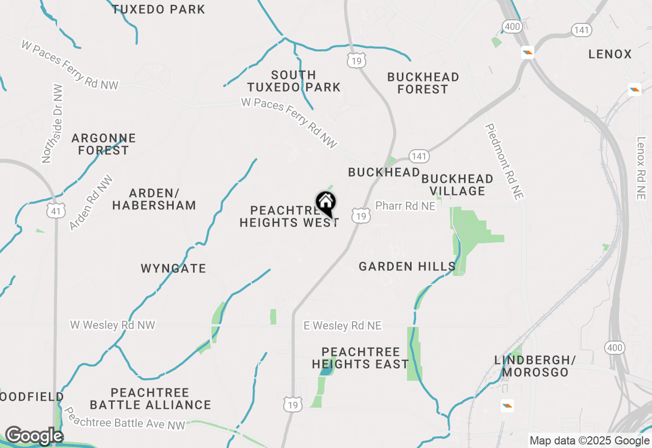 Map of 2965 Pharr Court South Nw #413, Atlanta, GA 30305