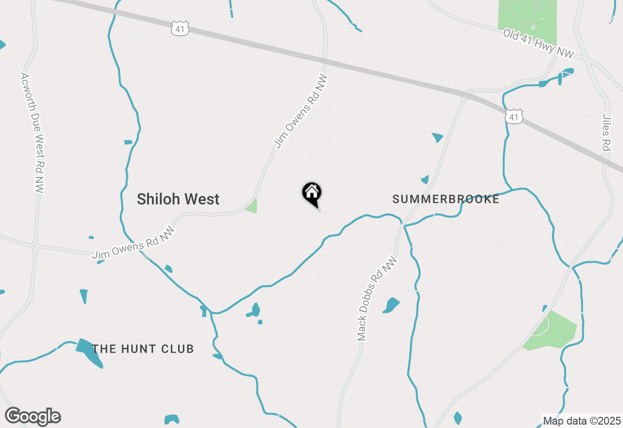 Map of 3217 Stonewall Drive Nw, Kennesaw, GA 30152