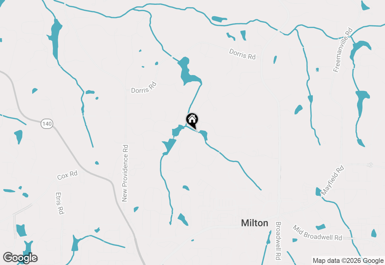 Map of 215 Six Hills Lane, Milton, GA 30004