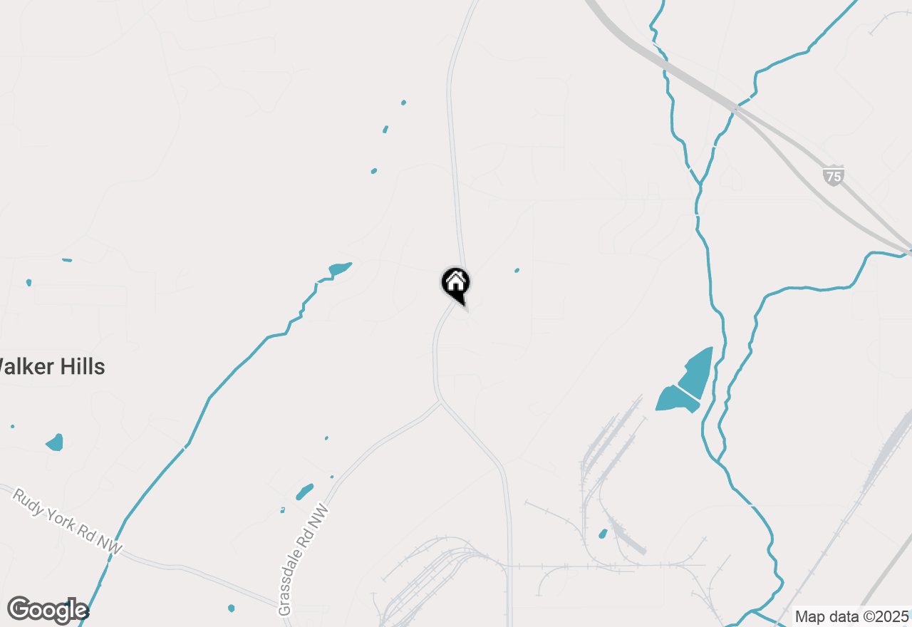 Map of 11 Vaughan Drive, Cartersville, GA 30121