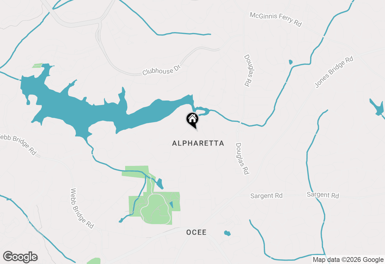 Map of 645 Americas Cup Cove, Alpharetta, GA 30005