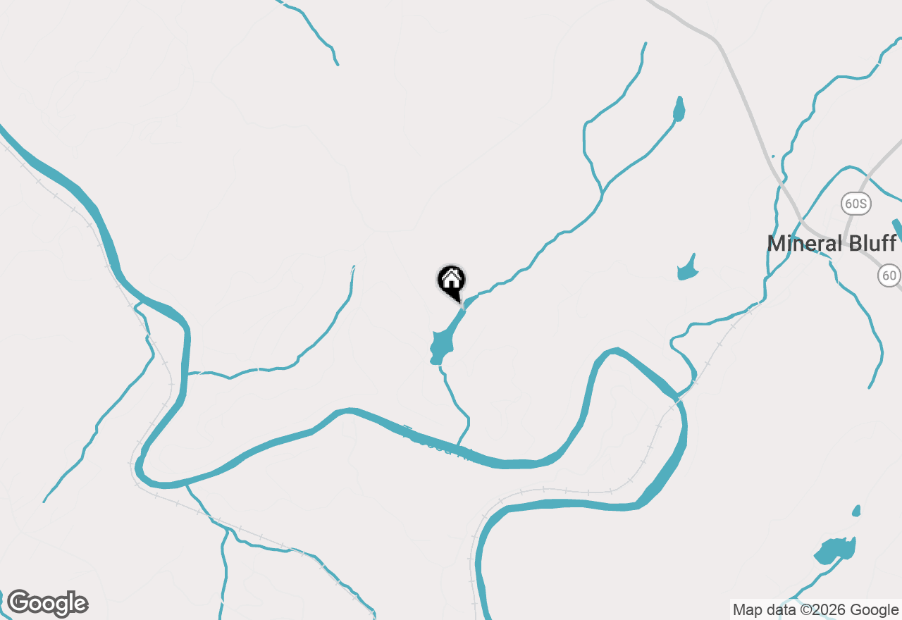 Map of 354 Kaely Drive, Mineral Bluff, GA 30559