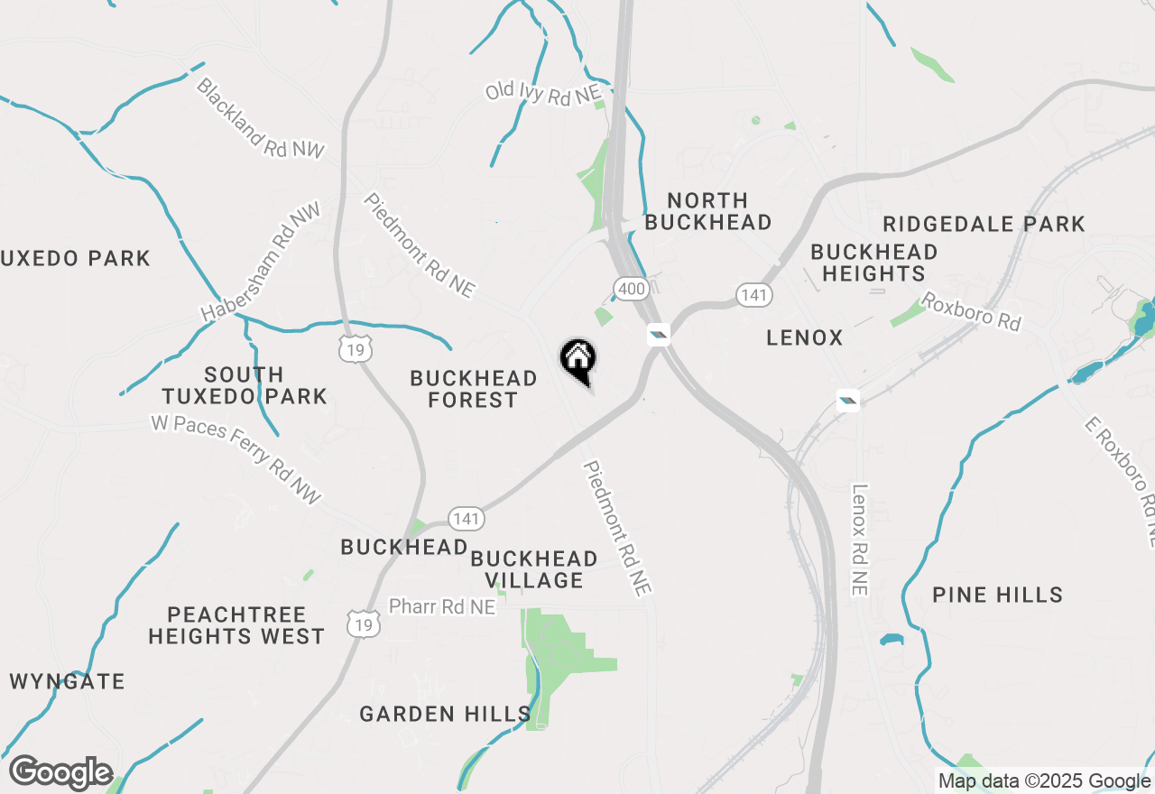 Map of 3325 Piedmont Road Ne #2104, Atlanta, GA 30305