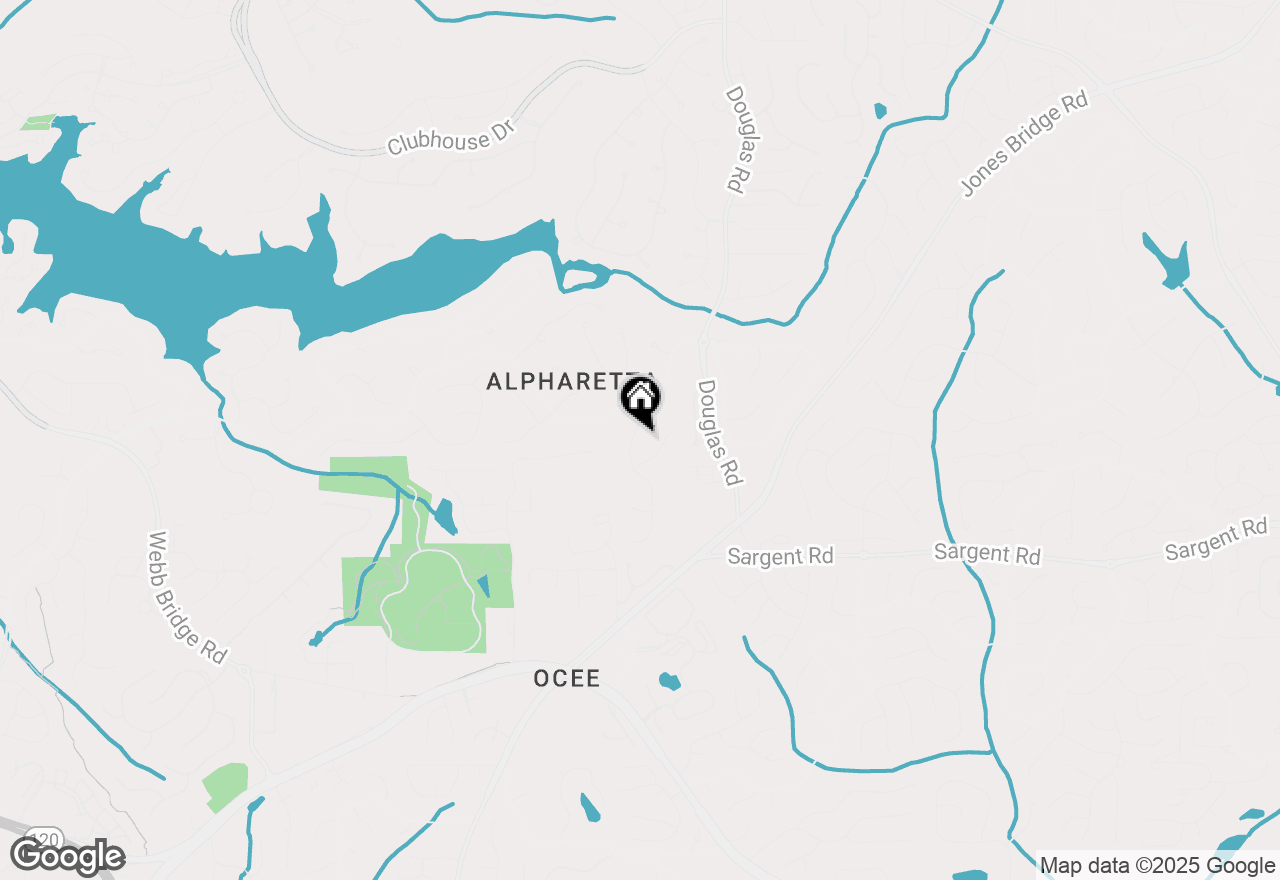 Map of 6250 Bannerhorn Run, Alpharetta, GA 30005