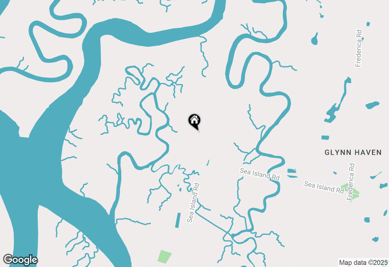 Map of 105 Hawkins Island Circle, St Simons Island, GA 31522