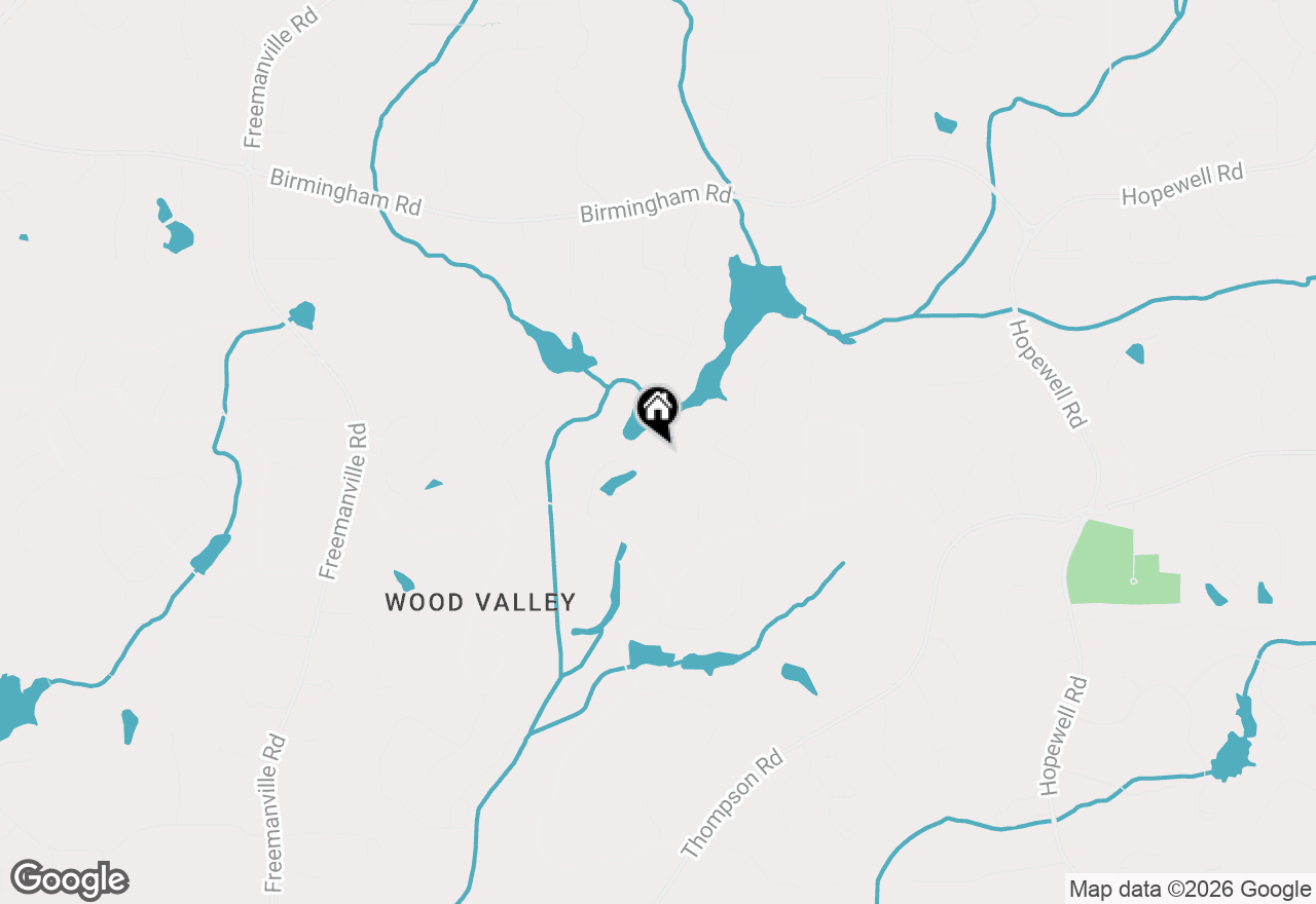 Map of 1940 Dinsmore Road, Milton, GA 30004