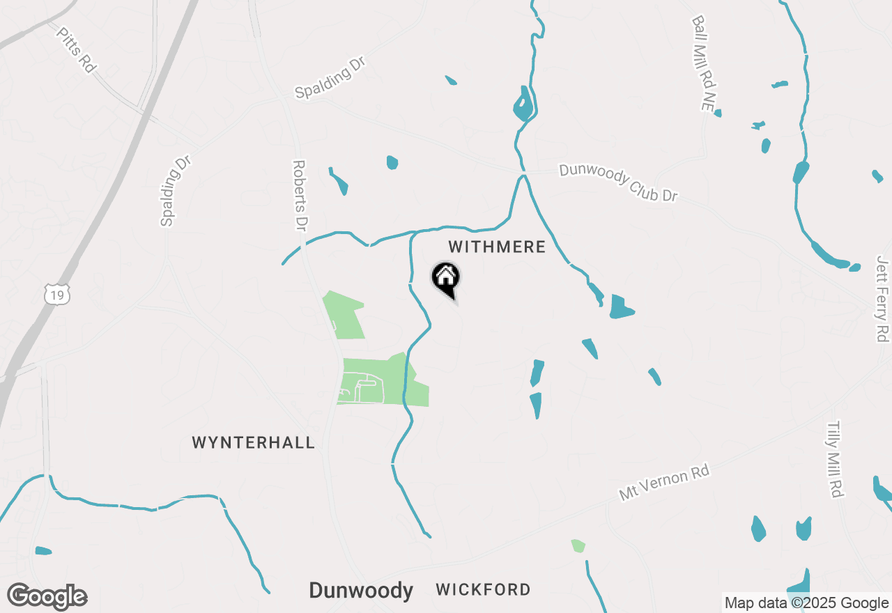 Map of 1435 Withmere Lane, Atlanta, GA 30338