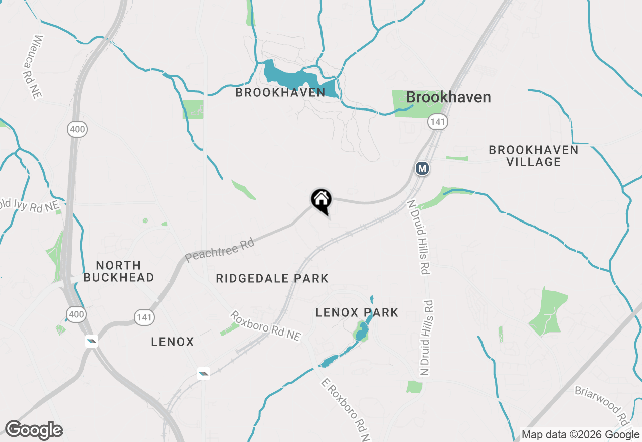 Map of 3777 Peachtree Road Ne #914, Brookhaven, GA 30319