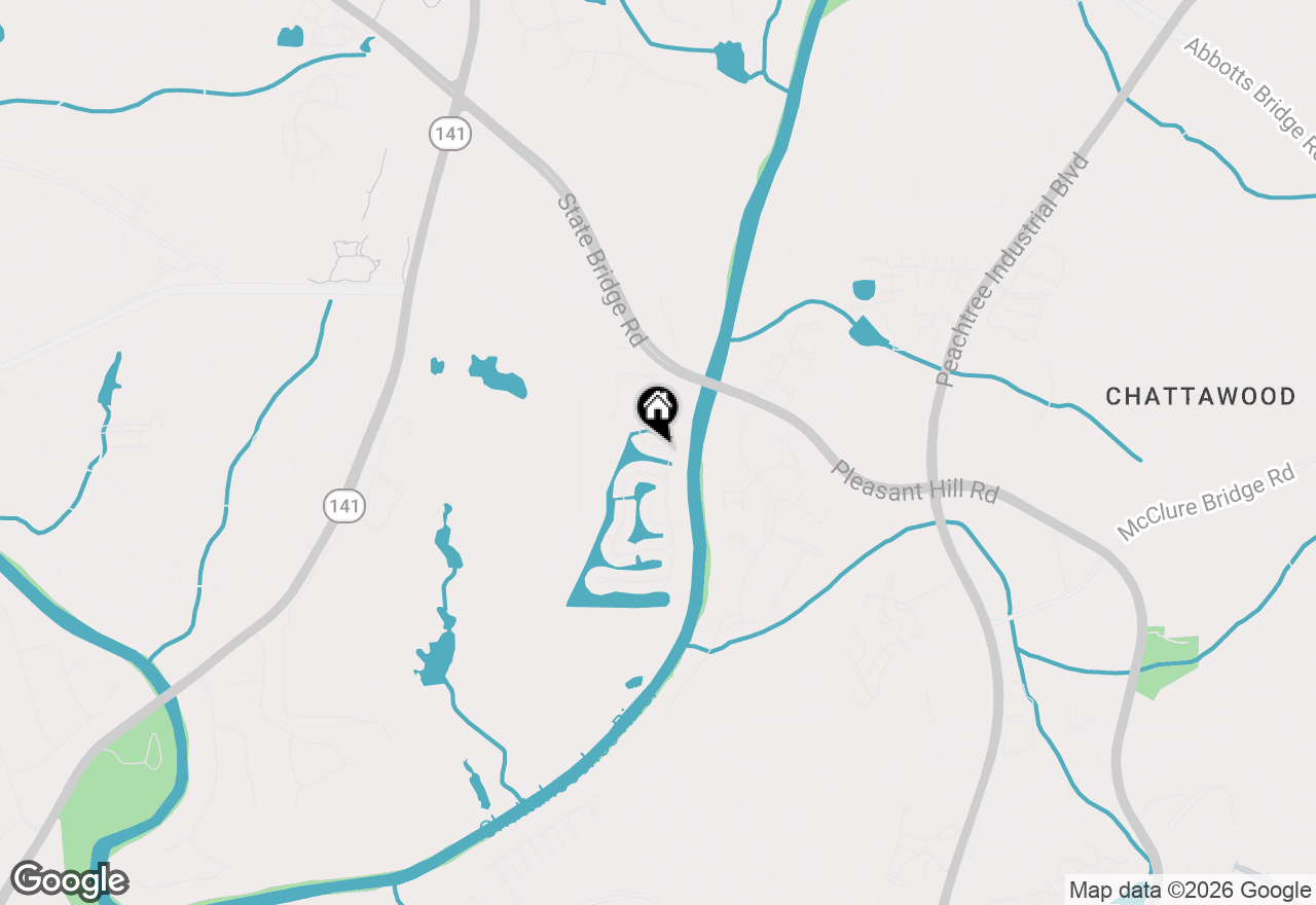 Map of 9260 Saint Georgen Common, Johns Creek, GA 30097