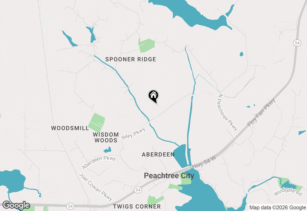 Map of 621 Golf View Drive, Peachtree City, GA 30269