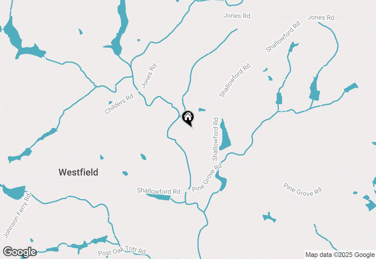 Map of 2095 Shallowford Park Manor, Roswell, GA 30075