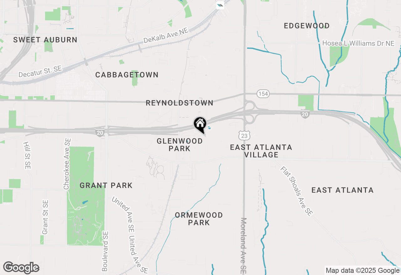 Map of 980 Faith Avenue Se, Atlanta, GA 30316