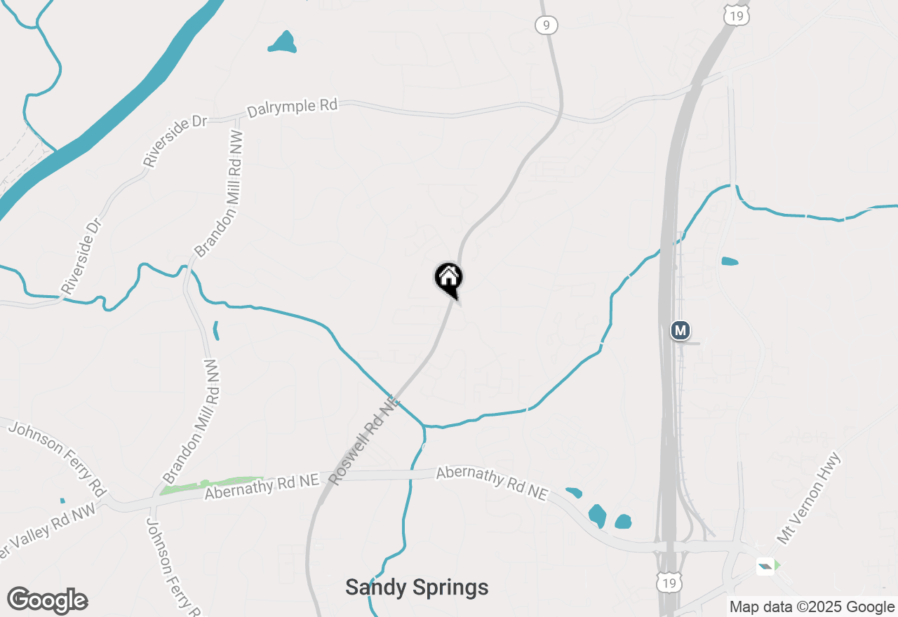 Map of 6980 Roswell Road #N5, Atlanta, GA 30328