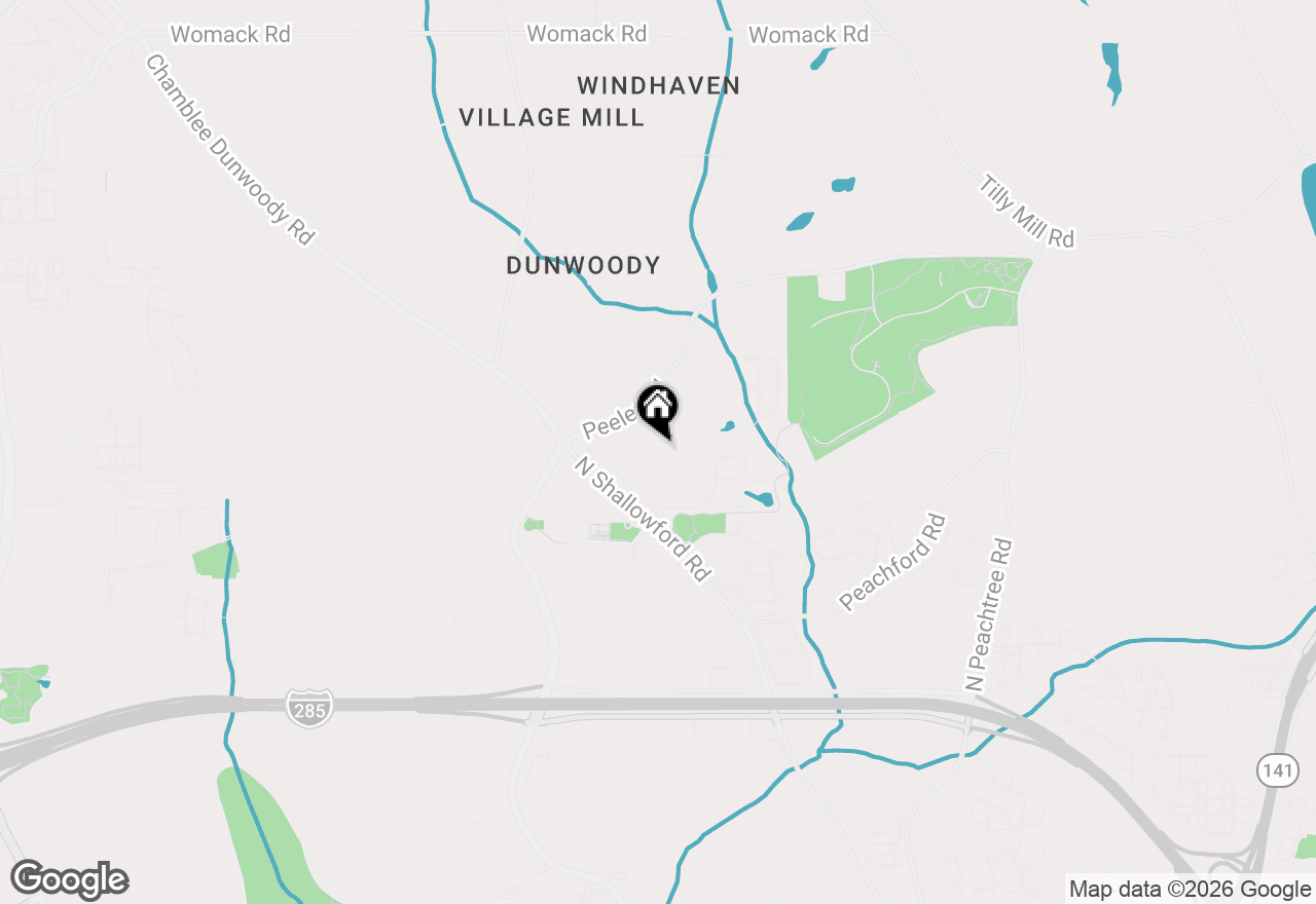 Map of 4413 Village Oaks Ridge, Atlanta, GA 30338