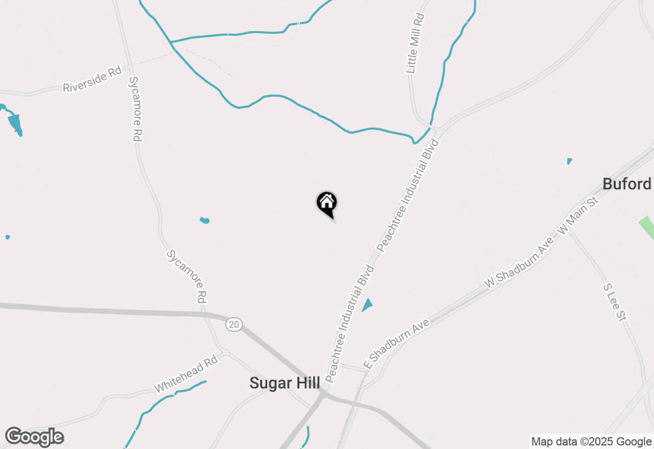 Map of 1218 Ainsworth Alley #30, Sugar Hill, GA 30518