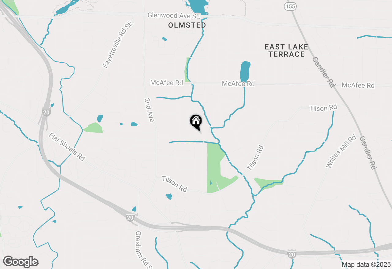 Map of 2146 Trailwood Road, Decatur, GA 30032