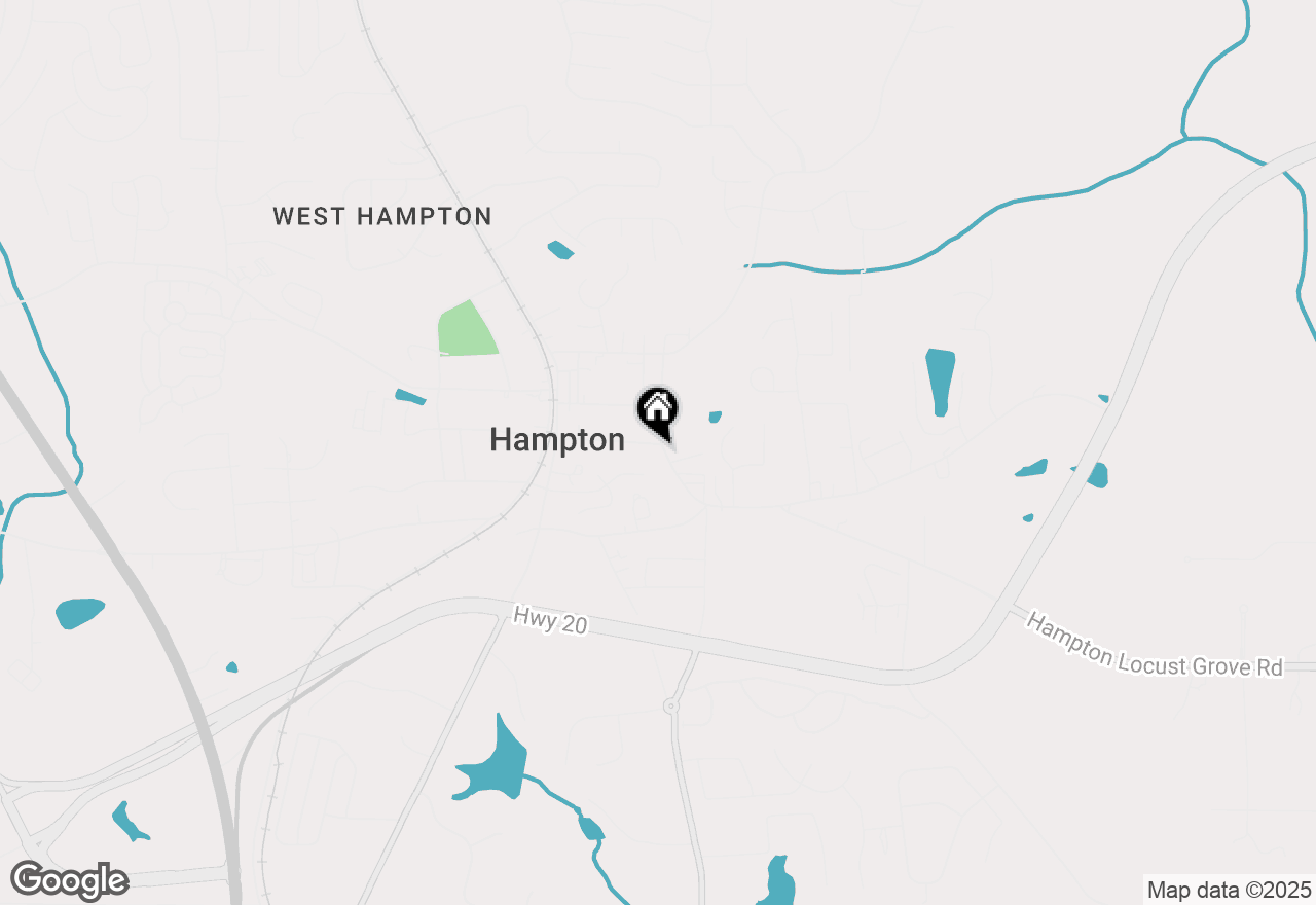 Map of 32 Mcdonough Street, Hampton, GA 30228