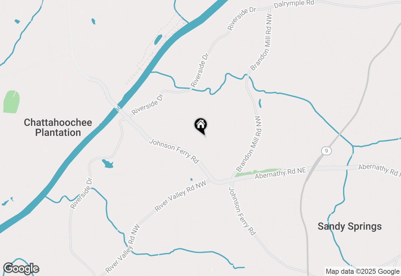 Map of 260 River Springs Drive, Atlanta, GA 30328