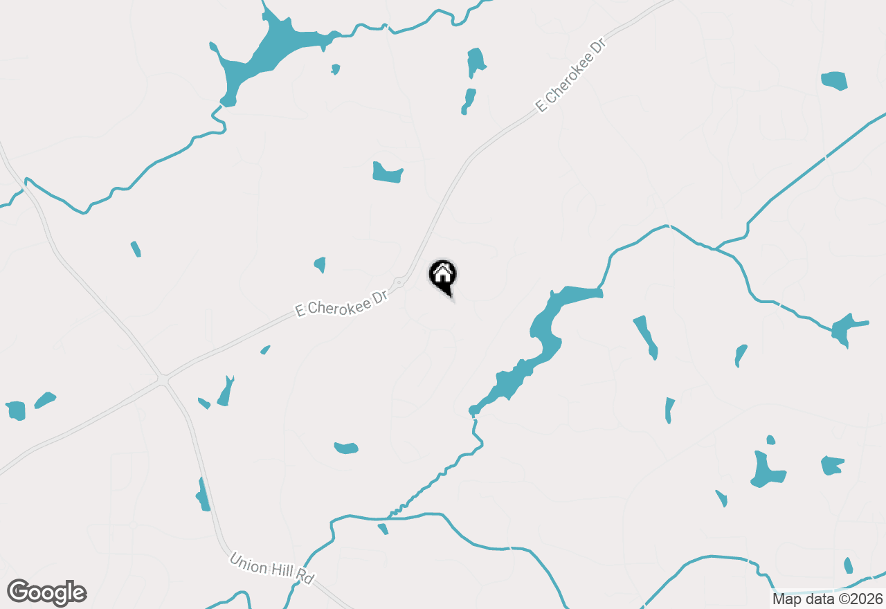 Map of 421 Pine Log Court, Canton, GA 30115