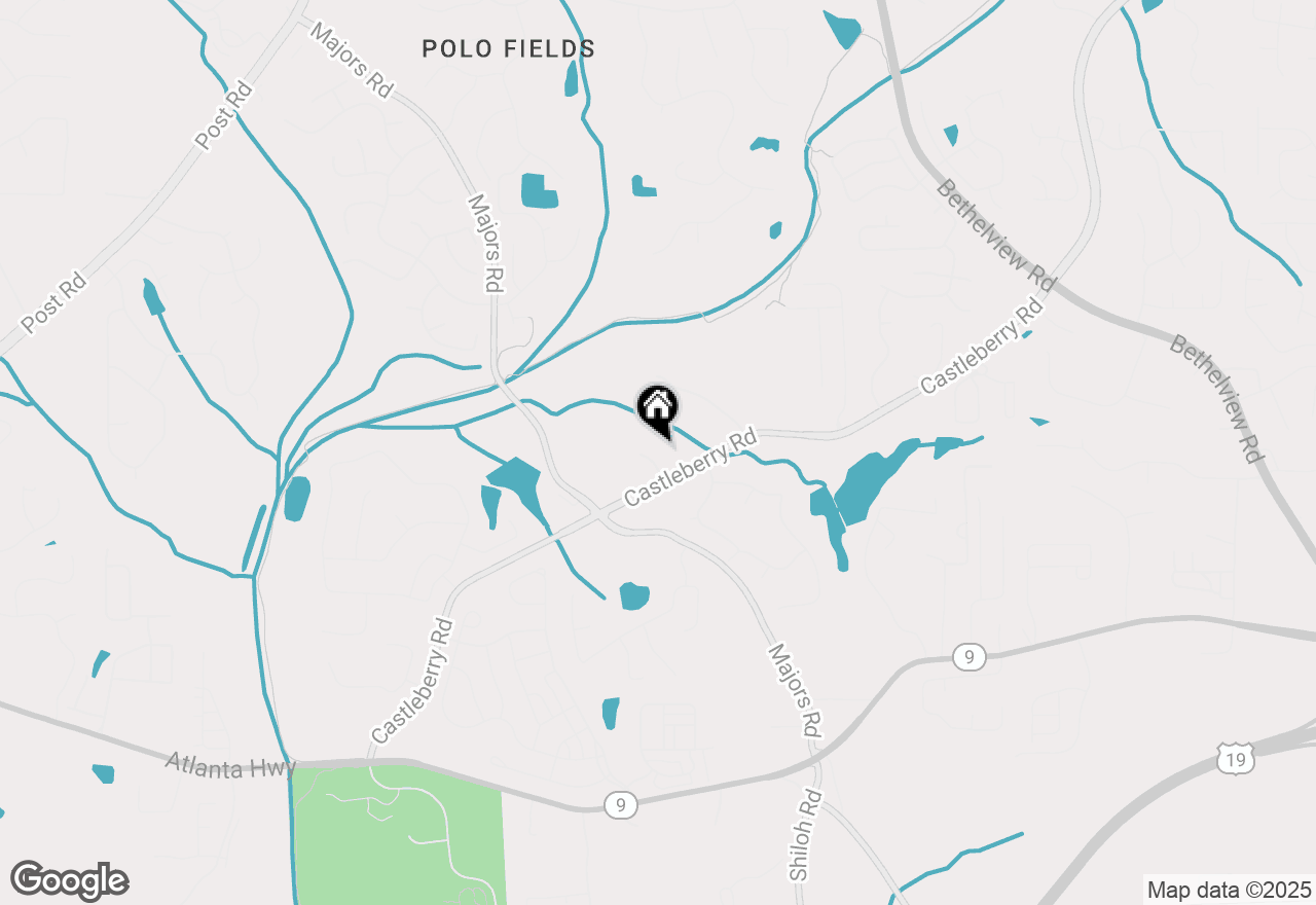Map of 6110 Carington Way, Cumming, GA 30040