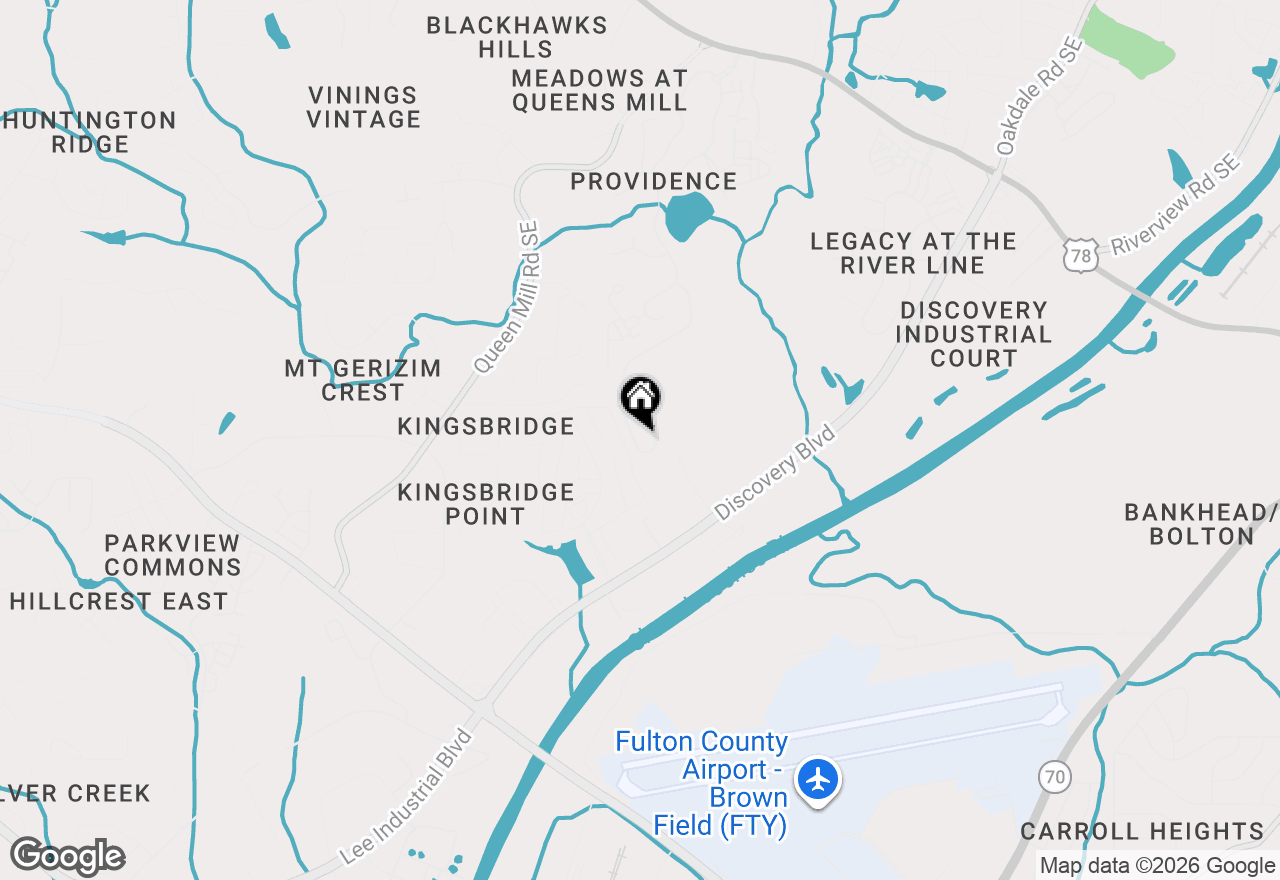 Map of 1117 Regal Hills Lane, Mableton, GA 30126