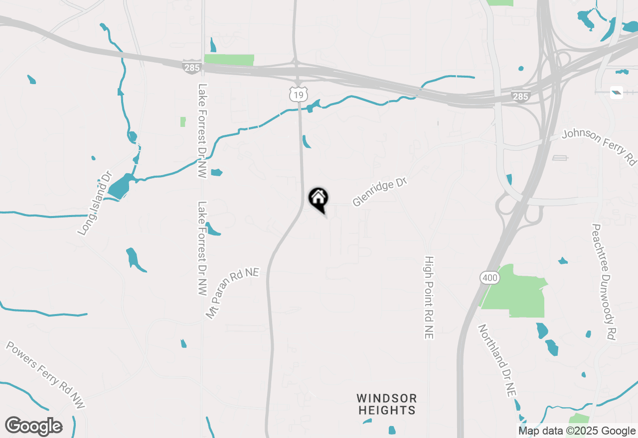 Map of 5273 Glenridge Drive, Atlanta, GA 30342