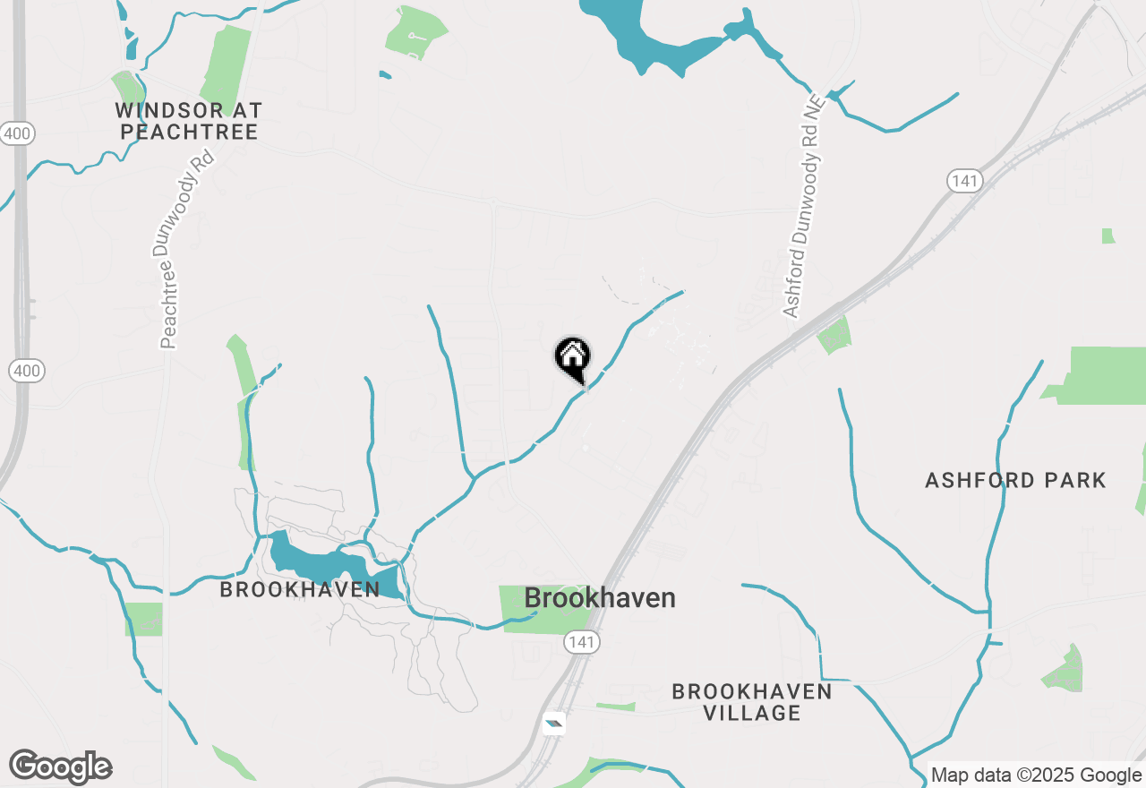 Map of 2641 Mackintosh Court, Brookhaven, GA 30319