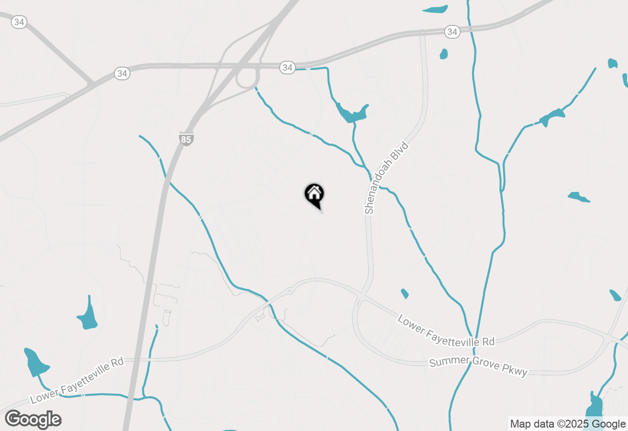 Map of 3 Stonebridge Way, Newnan, GA 30265