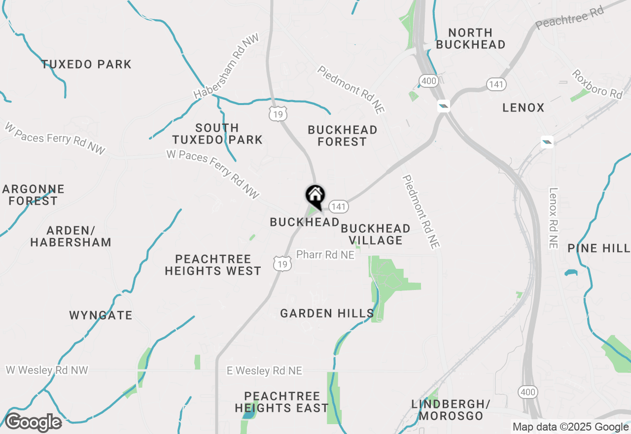 Map of 3107 Peachtree Road Ne #1402, Atlanta, GA 30305