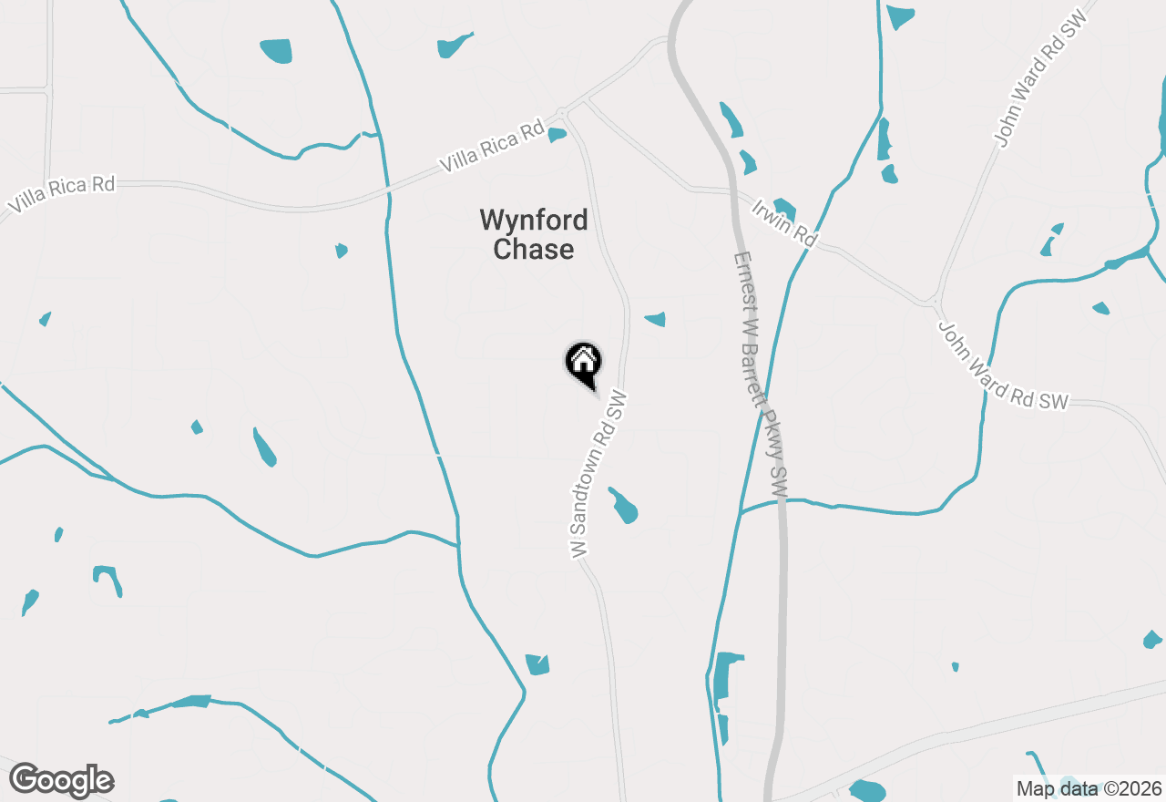 Map of 1518 Sage Ridge Drive, Marietta, GA 30064