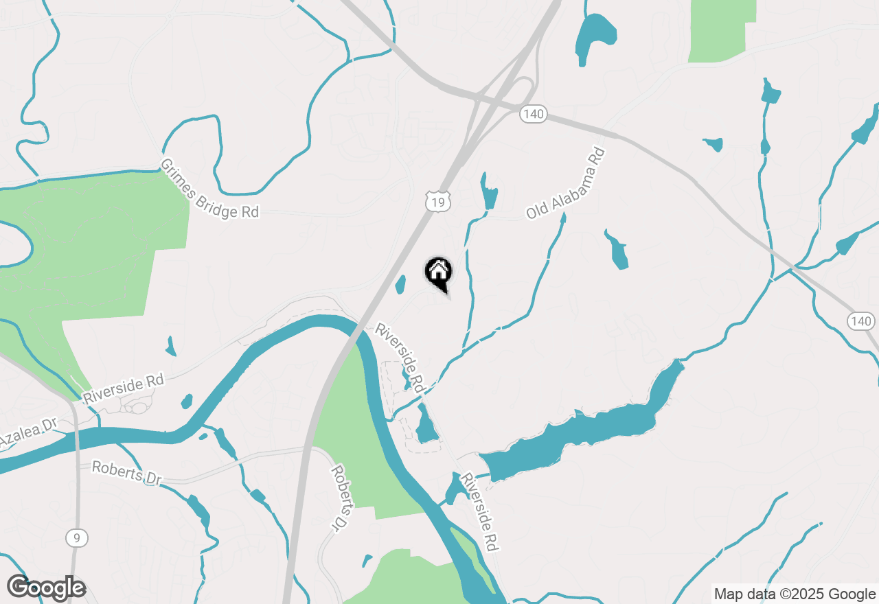 Map of 1010 Rivermont Alley, Roswell, GA 30076