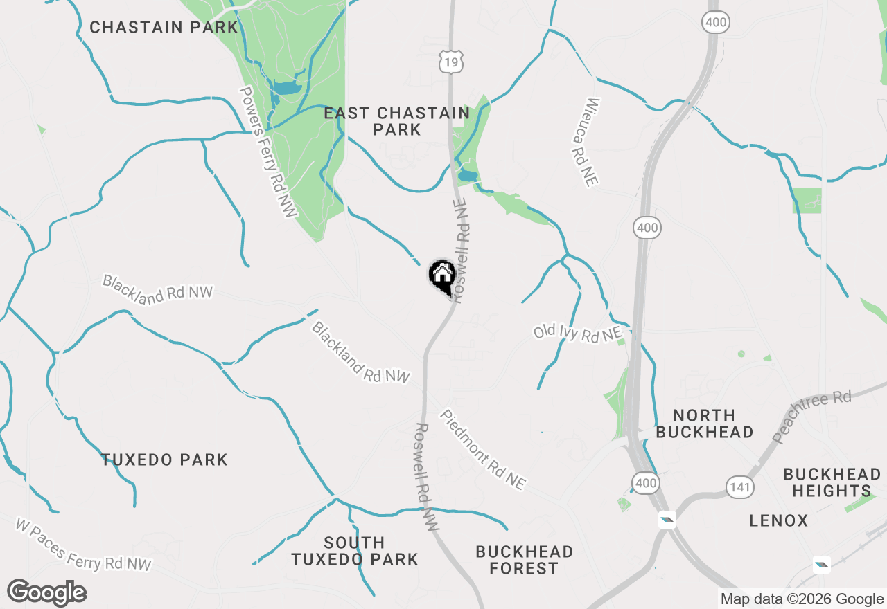 Map of 3820 Roswell Road Ne #1005, Atlanta, GA 30342