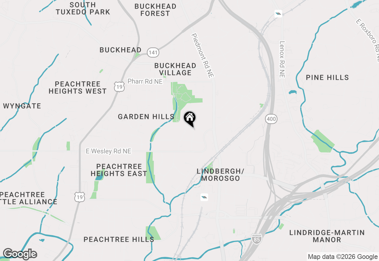 Map of 2806 Atwood Road Ne, Atlanta, GA 30305