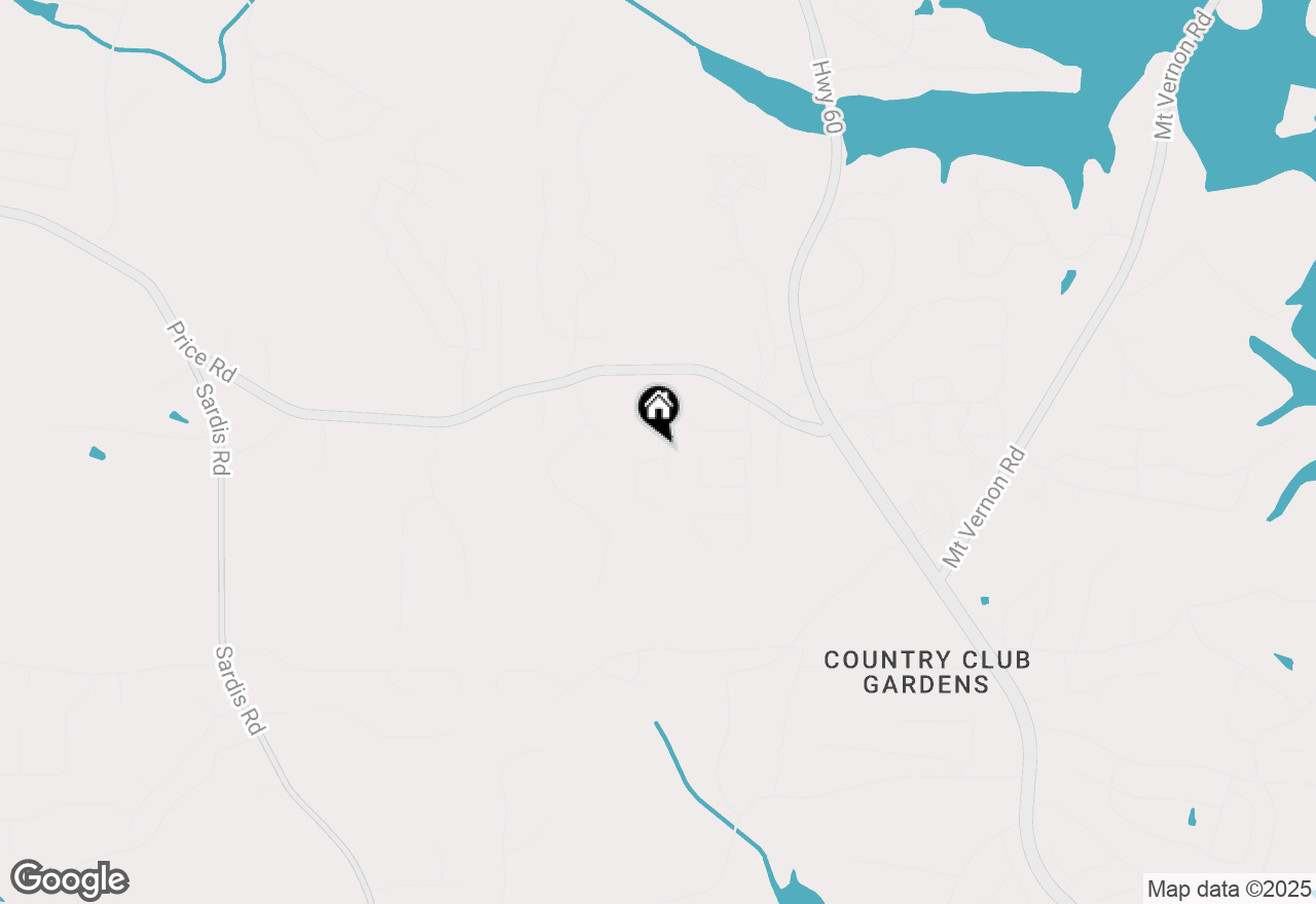 Map of 3902 Walnut Grove Way, Gainesville, GA 30506