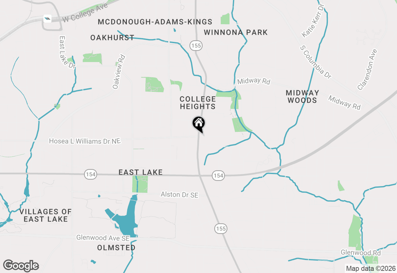 Map of 431 Chevelle Lane Se, Decatur, GA 30030