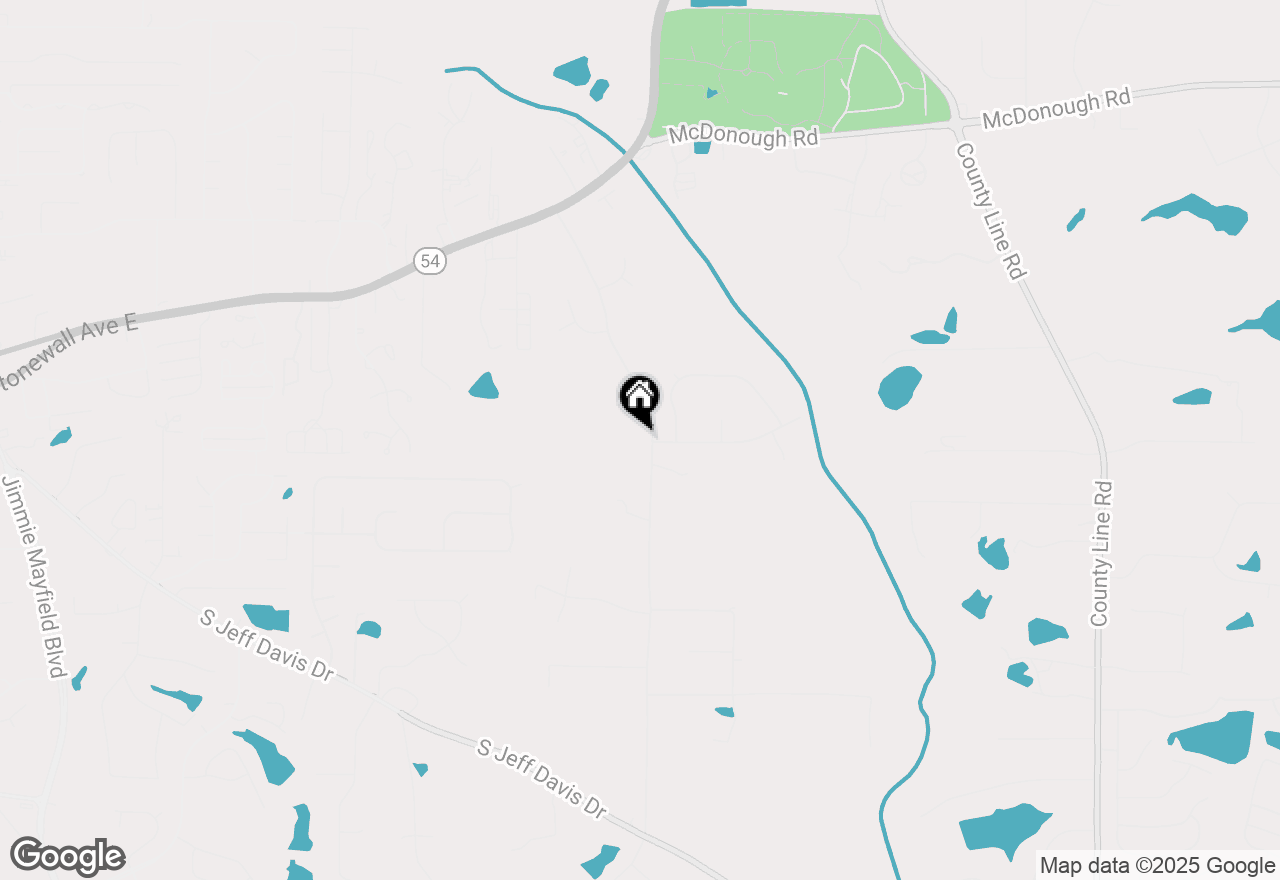 Map of 229 Callaway Road, Fayetteville, GA 30215