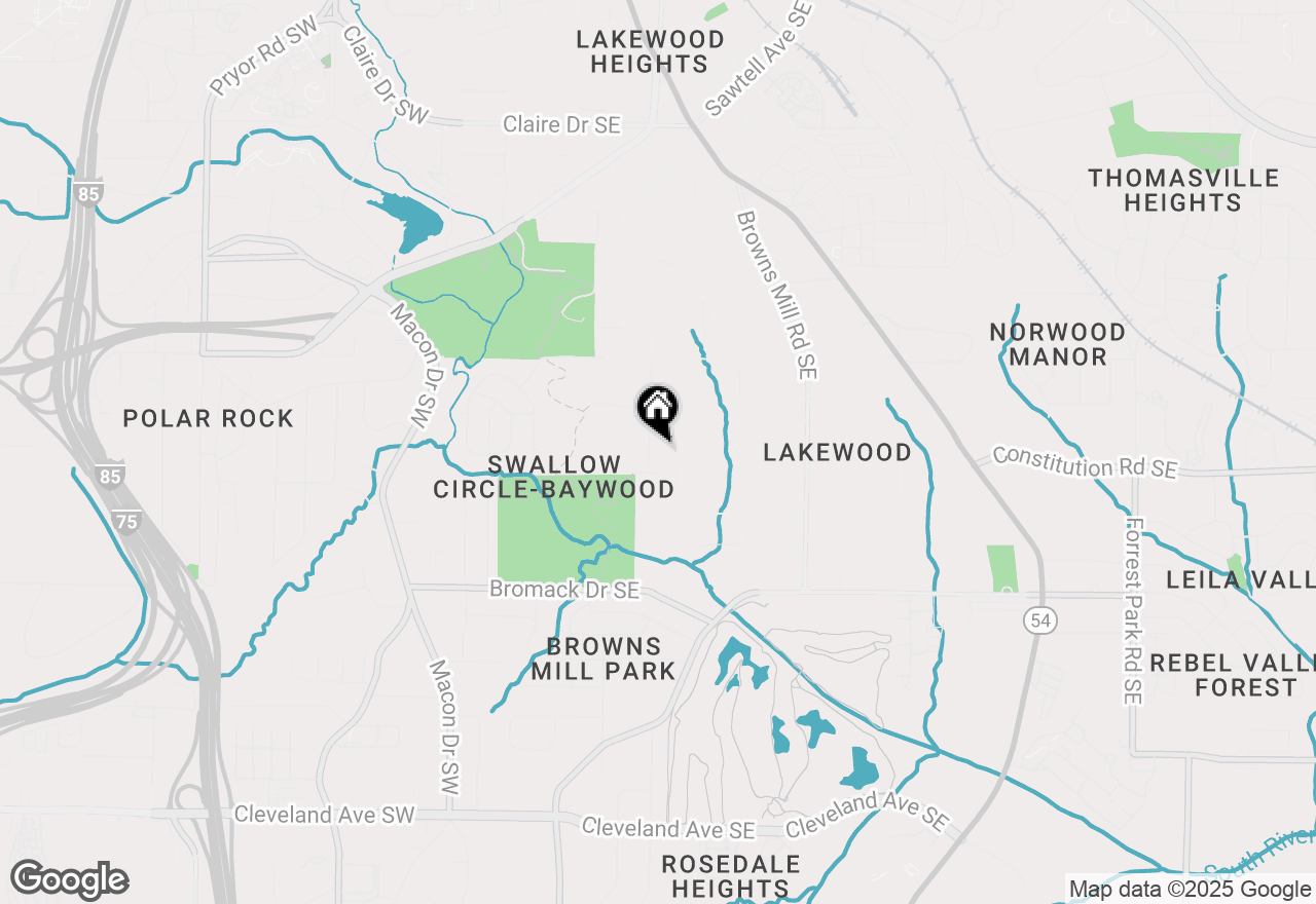 Map of 2214 Meador Avenue Se, Atlanta, GA 30315