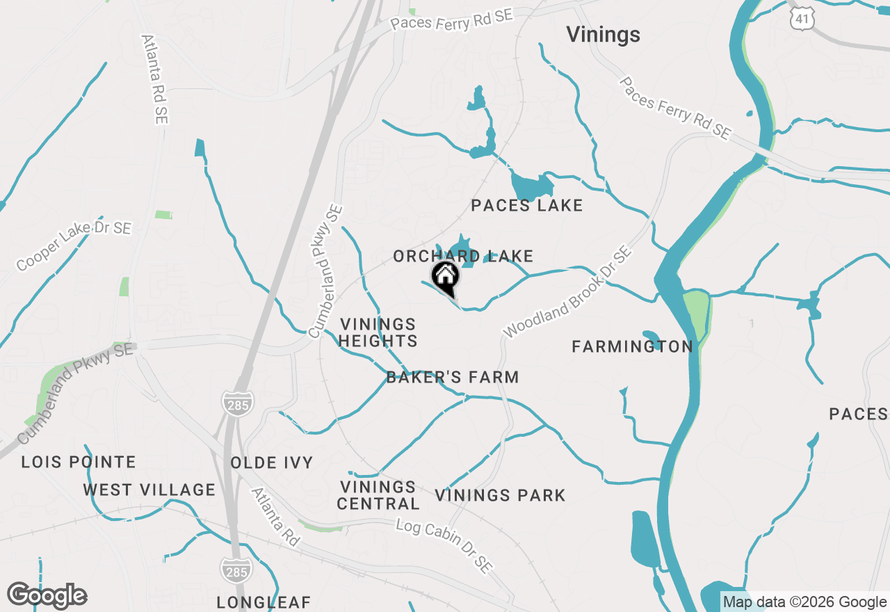 Map of 2740 Orchard Knob Se, Atlanta, GA 30339