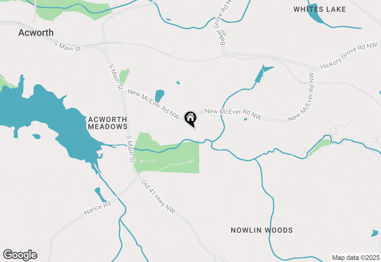 Map of 4091 Fort Sumter Landing Nw, Acworth, GA 30101
