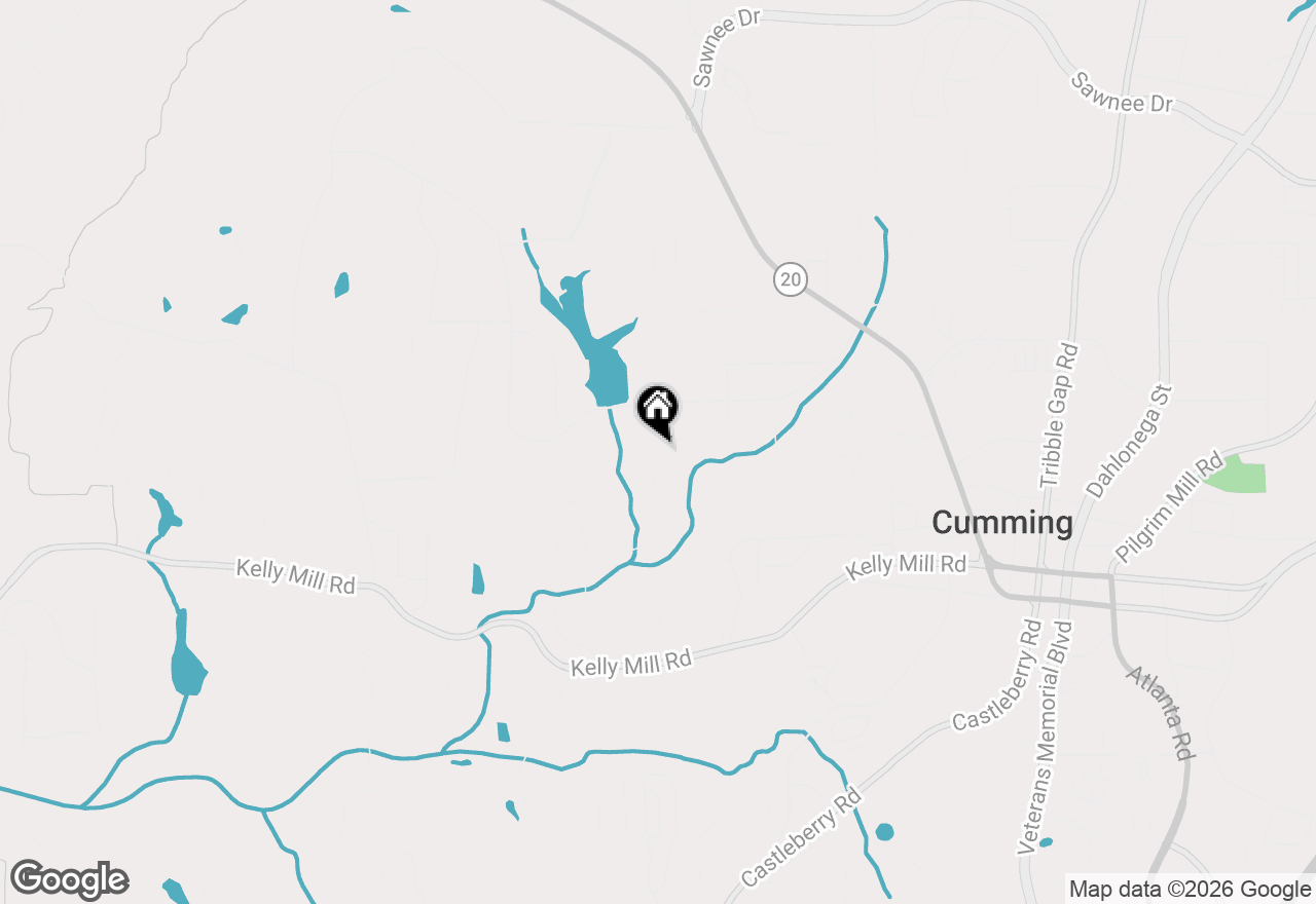 Map of 212 Hickory Oak Hollow, Cumming, GA 30040